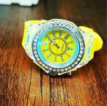 Load image into Gallery viewer, Flash Luminous Watch Led light Personality trends students lovers jellies woman men's watches light WristWatch
